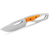 Buck Knives 631 PakLite 2.0 Field Knife (BU631ORS) 4" 420HC Stonewashed Drop Point Plain Blade, Orange Glass Filled Nylon Handle, Black Polypropylene Sheath