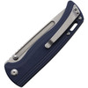 CJRB Resource (J1932GY) 4.18" AR-RPM9 Stonewashed Drop Point Plain Blade, Blue-Gray G-10 Handle