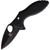 Ka-Bar TDI Flipper KA2490 folding knife with 3.0 inch AUS-8A black spear point blade