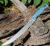 Benchmade Fishcrafter 9 inch fillet knife CPM-MagnaCut blue handle.