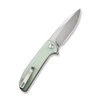 CIVIVI Primitrox (CIVC23005A1) 3.48" Nitro-V Satin Drop Point Plain Blade, Natural G-10 Handle