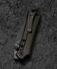 Bestech Knives Icarus (BTKT2302B) 2.65" M390 Black Stonewashed Drop Point Plain Blade, Black/Bronze Titanium Handle