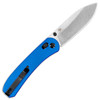 KNAFS Lander 2 (KNAFS-00181) 3.25" CPM-S35VN Light Stonewashed Drop Point Plain Blade, Blue G-10 Handle