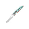 Leatherman Skeletool KB Folding Knife (833155) 2.6" 420HC Satin Reverse Tanto Plain Blade, Paradise Anodized Aluminum Handle - NO Sheath