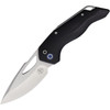 Begg Knives Galaxy (BG058) 3.37" VG-10 Drop Point Plain Blade, Black G-10 Handle