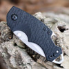Kershaw Shuffle 3800WM folding knife profile view showing the 2.375-inch bead-blasted blade and black K-Texture handle.