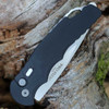 Pro-Tech Tactical Response 4  (TR-4.1) - 4" Stonewash/Satin 154CM Drop Point, Black Aluminum Handle