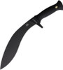 Cold Steel Gurkha Kukri Plus (CS35GKX) 12" 52100 High Carbon Steel Black Coated Kukri Blade, Black Kray-Ex Handle, Black Secure-Ex Sheath
