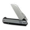 Sencut Draxor (S24035-3) 3.7" 9Cr18MoV Satin Sheepsfoot Plain Blade, Black and Gray G-10 Handle