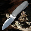 Spyderco Techno 3 C158TIP3 Titanium Open
satin CTS XHP Steel Plain Blade, Titanium Handle