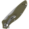 Kershaw Oso Sweet A/O (1830OL) 3.125" 8Cr13MoV Satin Drop Point Plain Blade, OD Green Glass Filled Nylon Handle