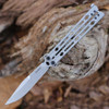 Kershaw Lucha Balisong Butterfly - Stainless Steel (4.6" Magnacut SW) 5150MAG