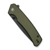 CIVIVI Merit (C24012-2) 3.28" Sandvik 14C28N Blackwashed Drop Point Plain Blade, OD Green G-10 Handle