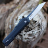 Kershaw Livewire OTF (9000R) 3.3" CPM-MagnaCut Stonewashed Reverse Tanto Plain Blade, Black 6061-T6 Aluminum Handle