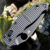 Spyderco Manix 2 Salt C101GMCBKP2 with black DLC CPM MagnaCut plain edge blade and black G-10 handle