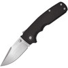 Demko Knives Shark-Cub (DEMSC10ABKCP) 2.63" AUS-10A Stonewashed Clip Point Plain Blade, Black Glass Reinforced Nylon Handle