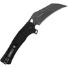 Kershaw Dawnstar A/O (KS1423) 3.5" 8Cr13MoV Blackwashed Hawksbill Plain Blade, Black Glass Filled Nylon Handle