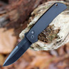 Pro-Tech Terzuola ATCF Auto OPERATOR (BT2603OP) - 3.45" Black 154CM Spear Point Blade, Black Aluminum Handle, Tritium Button, Black Hardware, Black Deep Carry Clip