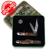 Remington Bobwhites Knife and Tin Collector Set, R15715