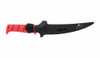 Bubba Blade 7" Tapered Flex Folding Knife (1213884)  Red TPR Handles