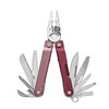 Leatherman Rebar (833316) Heathered Cranberry Handles, Heathered Cranberry Nylon Sheath - 17 Tools