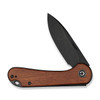 CIVIVI Elementum Slip Joint (C18062AJ-3) 2.96" Sandvik 14C28N Blackwashed Drop Point Plain Blade, Guibourtia Wood Handle