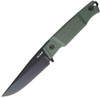 Ka-Bar Apex 5500 fixed blade knife with black D2 clip point blade