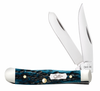 Case Tiny Trapper 51862 Pocket Worn Mediterranean Blue Bone (62154 SS)