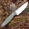 Boker Germany Daily Knives AK4 121511 3.86 inch CPM-3V Uncoated Drop Point High-Point Grind Blade Close-Up