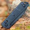 Boker Plus Kihon DC (01BO905) - 3.22" Black Tri-Coated D2 Steel Drop Point Plain Blade, Black GFN Handle