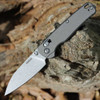 Kershaw Bel Air (6105GRYSW) 3.1" MagnaCut Reverse Tanto Blackwash Plain Blade Grey Aluminum Handle