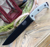 ESEE-Junglas Fixed Blade Machete (Junglas-KI)-10.38" Black Drop Point Blade, Tan Micarta Handle | Knife Only