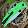 Spyderco Native Chief Lightweight Salt C244PGR - 4.08" Satin LC200N Plain Blade, Green FRN Handle