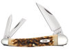 Case Seahorse Whittler 30094 Amber Bone Peach Seed (6355WH CS)