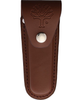 Boker Germany Tree Brand 110870 in premium leather case — Solingen handcrafted, D2 stag folding hunter, traditional presentation