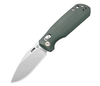 CJRB Maximal Crossbar Lock Green Micarta (2.95" AR-RPM9)  Stonewash Drop Point, J1954MGN