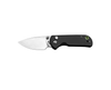 CJRB Mica Black Aluminum (2.36" AR-RPM9) Sand Polished Drop Point, Button Lock, J1934BK