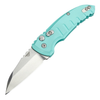 Hogue A01 Microswitch Aquamarine Aluminum (2.75" CPM-154CM) Tumbled Wharncliffe, HO24103