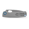 Vosteed Porcupine - Grey G10, Top Linerlock (2.99" 14C28N) A2607