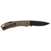 Gerber LST Ultra (G1074499) 2.7" 420HC Black Stonewash Drop Point Blade, Coyote Brown GFN Handle, Lockback