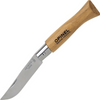 Opinel No.05 (OP001072) 2.36" Satin Drop Point Plain Blade, Wood Handle