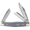 Buck Stockman gray synthetic three blade pocket knife