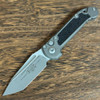 Microtech LUDT Gen III – 3.5" M390MK Tanto, Natural Clear Aluminum 1136-10APNC