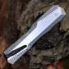 Kershaw Livewire OTF (9000RAWBLK) 3.3" CPM-MagnaCut Black Spear Point Plain Blade, Raw 6061-T6 Aluminum Handle