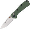Buck Knives Mini Ranger Elite - 2.63" MagnaCut Satin Drop Point Blade, Green Anodized Aluminum Handle 0790GRS-B