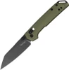 Kershaw Mini Iridium Green Aluminum 3" Blackwash D2 – 2051ROLBW