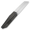 WE KNIFE Collinear folding knife with gray titanium handle and satin M390 blade