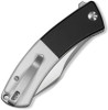 Civivi Outlaw Muk Button Lock Knife Black / White G-10 (3.5" 14C28N) C24079-4