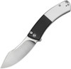 Civivi Outlaw Muk Button Lock Knife Black / White G-10 (3.5" 14C28N) C24079-4