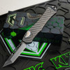Heretic Hydra V4 OTF Knife – Carbon Fiber with Flamed Titanium Accents (3.625" 20CV) H406-6A-CF/FTI